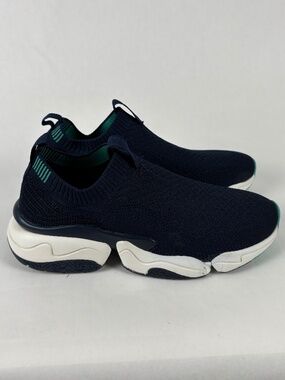 Zara, Sock Knit, Dark Blue, Sneakers/Shoes, Athletic Slip-Ons, EU38 wo7.5/Men5.5